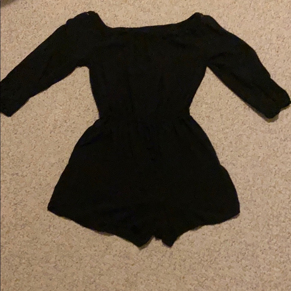 Abercrombie and Fitch Black Romper
